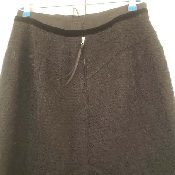Marc Jacobs - Textured black skirt - Size 8 - Picture 10 of 15